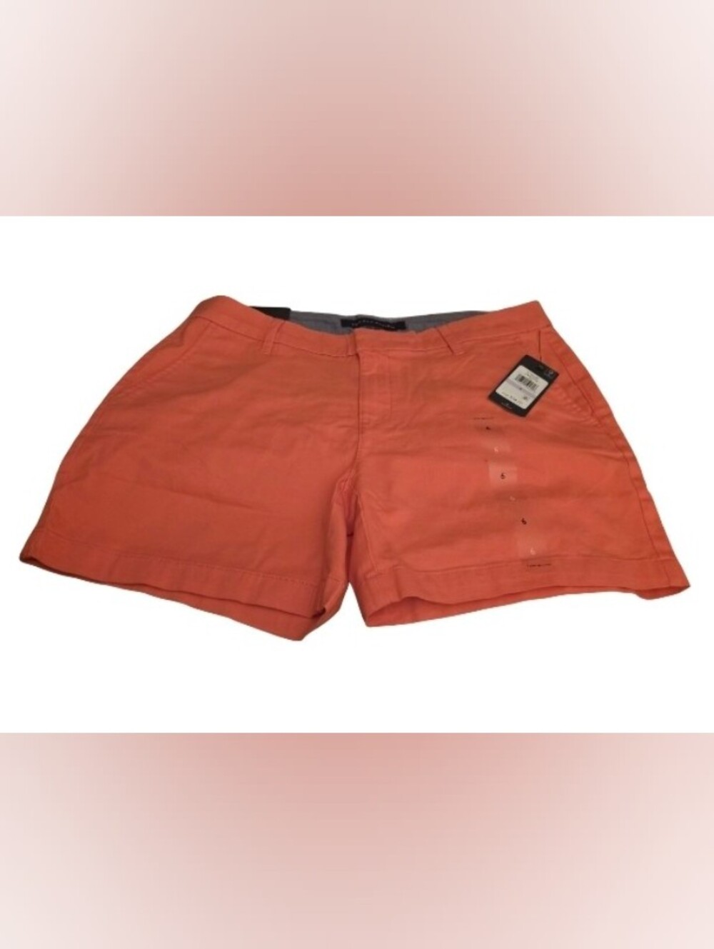Tommy Hilfiger Hollywood Shorts 5" Inseam Size 6~~Coral NEW